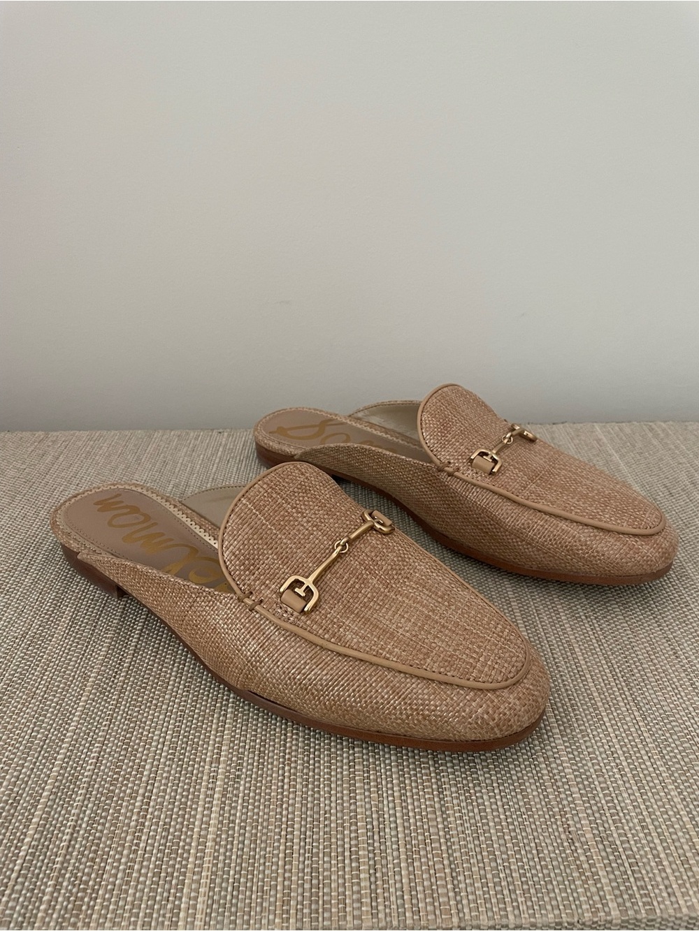 Sam Edelman Linnie Raffia Loafer Mule